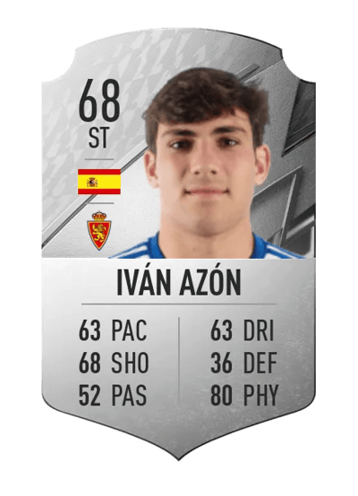 Iván Azón Rare 68 OVR