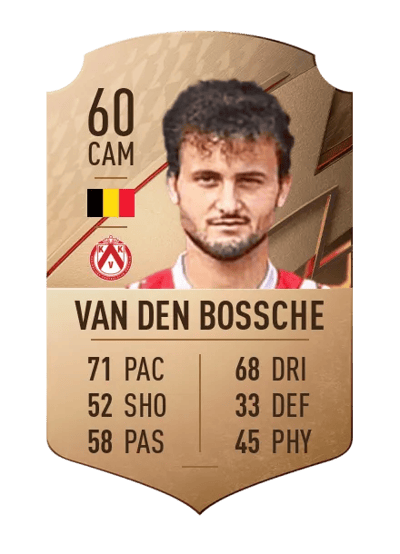 Yani Van den Bossche Rare 60 OVR