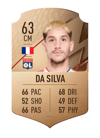 Florent Da Silva Rare 63 OVR