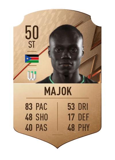 Ayom Majok Rare 50 OVR