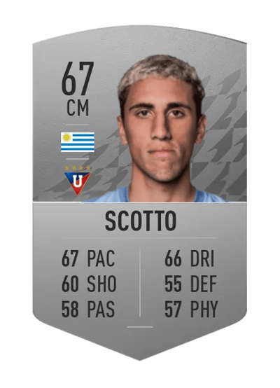 Santiago Scotto Common 67 OVR