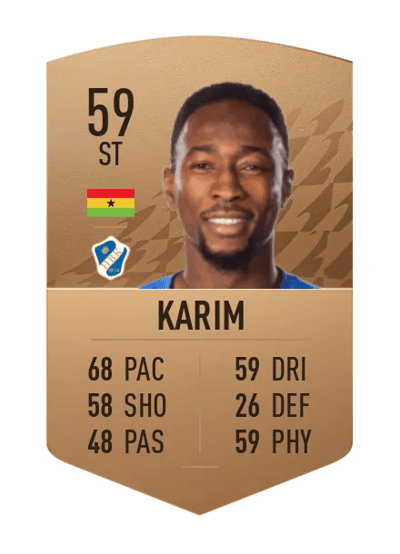 Sadat Karim Common 59 OVR