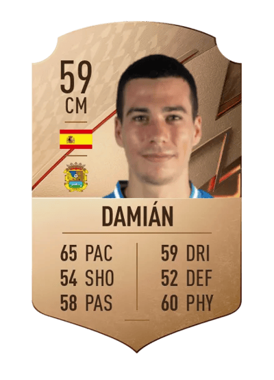 Damián Rare 59 OVR