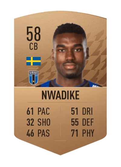 Patrick Nwadike Common 58 OVR