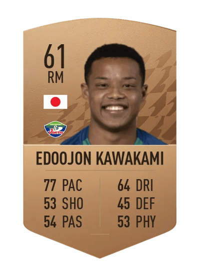 Chie Edoojon Kawakami Common 61 OVR