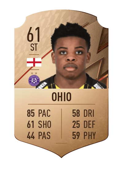 Noah Ohio Rare 61 OVR