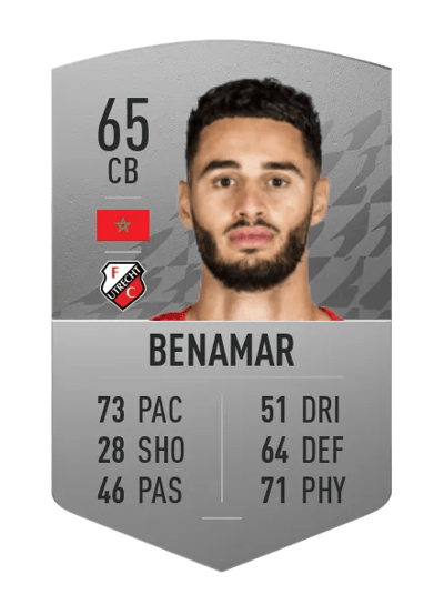 Benaissa Benamar Common 65 OVR