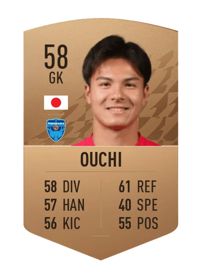 Issei Ouchi Common 58 OVR