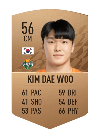 Kim Dae Woo Common 56 OVR