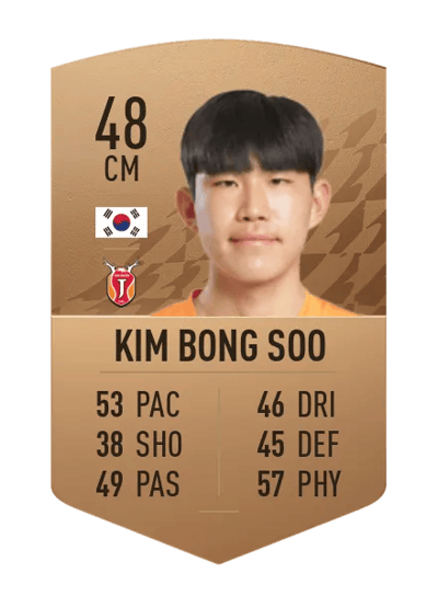 Kim Bong Soo Common 48 OVR