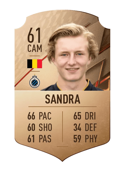 Cisse Sandra Rare 61 OVR