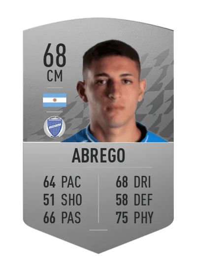 Gonzalo Abrego Common 68 OVR