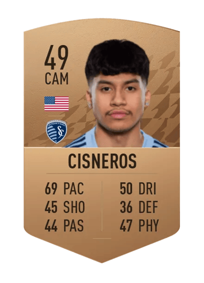 Osvaldo Cisneros Common 49 OVR