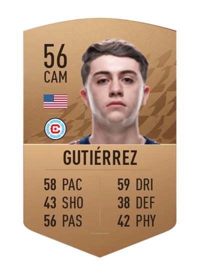 Brian Gutiérrez Common 56 OVR