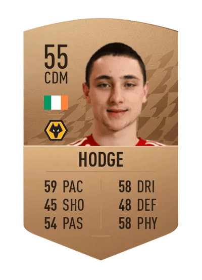 Joe Hodge Common 55 OVR