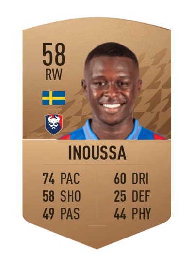 Zeidane Inoussa Common 58 OVR