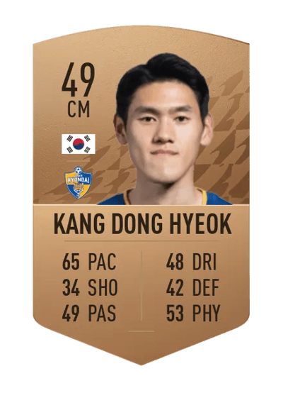 Kang Dong Hyeok Common 49 OVR