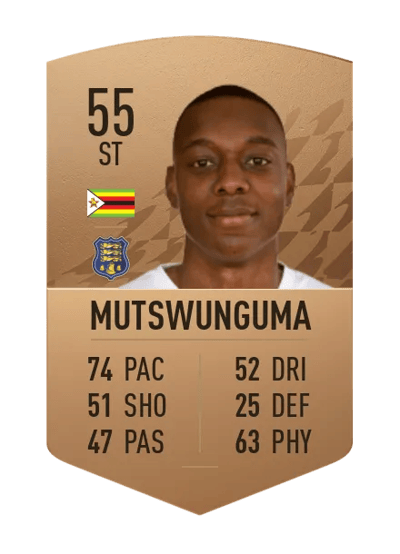 Prince Mutswunguma Common 55 OVR