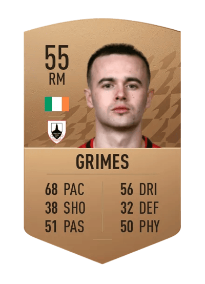 Dylan Grimes Common 55 OVR
