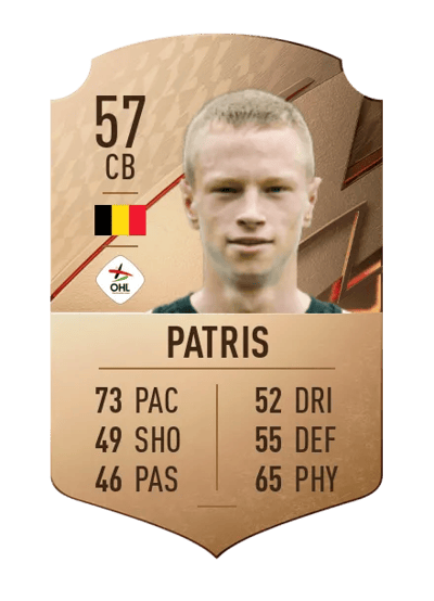 Louis Patris Rare 57 OVR