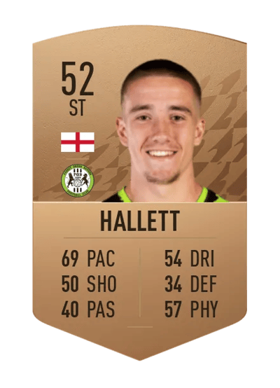 Luke Hallett Common 52 OVR