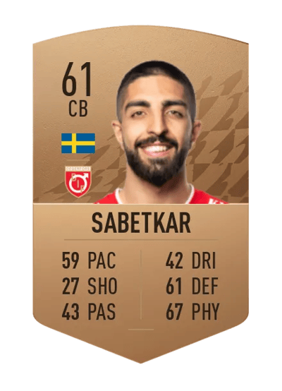 Sean Sabetkar Common 61 OVR