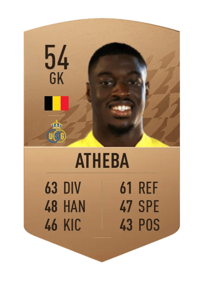 Kerian Atheba Common 54 OVR