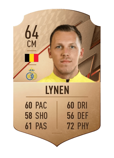 Senne Lynen Rare 64 OVR