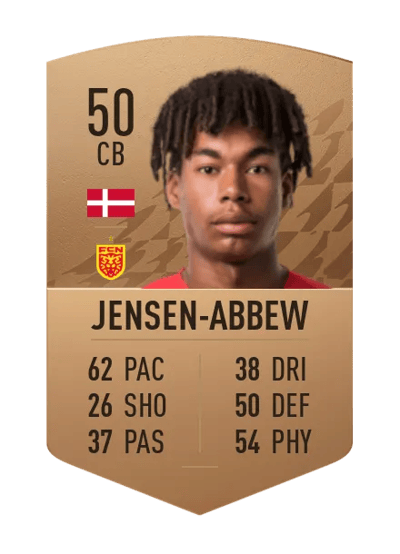 Jonas Jensen-Abbew Common 50 OVR