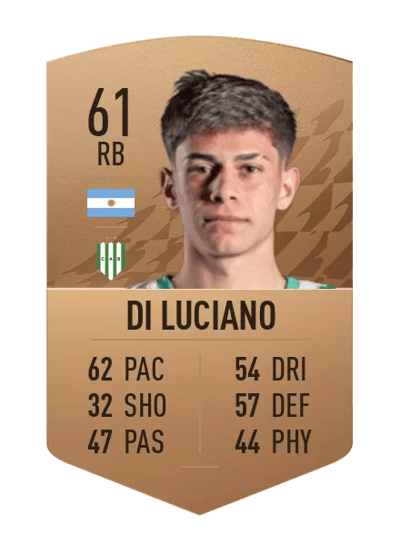 Ramiro Di Luciano Common 61 OVR