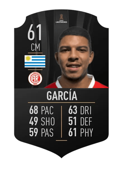 Mario García CONMEBOL LIBERTADORES 61 OVR