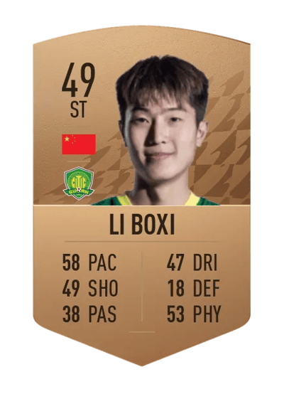 Li Boxi Common 49 OVR