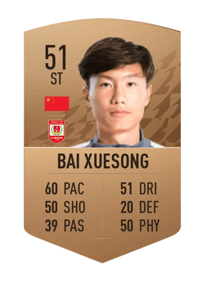 Bai Xuesong Common 51 OVR