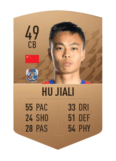 Hu Jiali Common 49 OVR