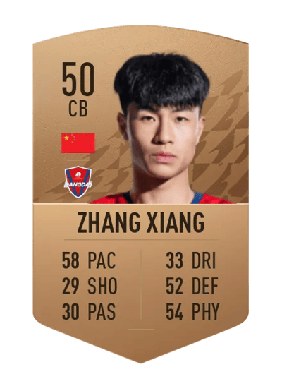 Zhang Xiang Common 50 OVR
