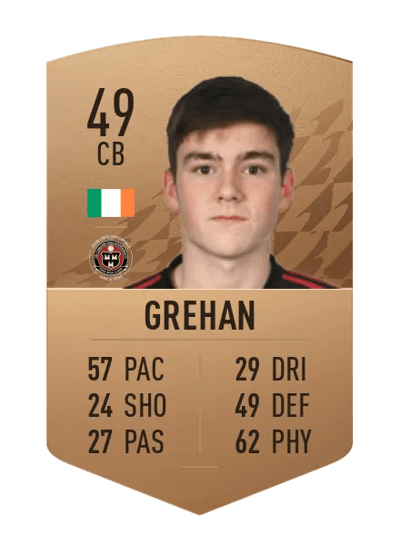 Seán Grehan Common 49 OVR