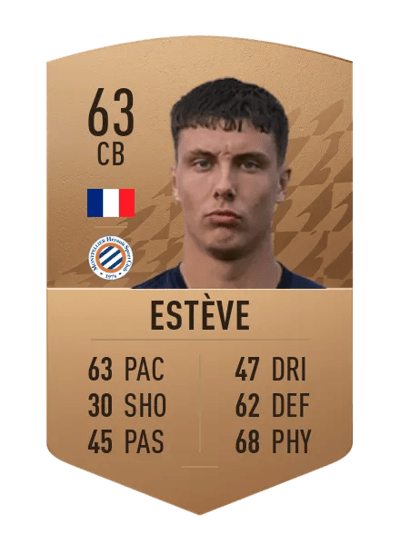 Maxime Estève Common 63 OVR