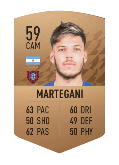 Agustín Martegani Common 59 OVR