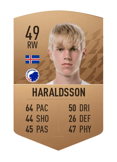 Hákon Arnar Haraldsson Common 49 OVR