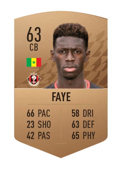 Wagane Faye Common 63 OVR