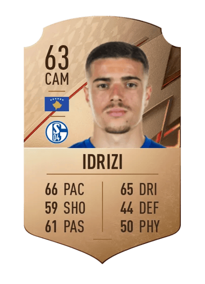 Blendi Idrizi Rare 63 OVR