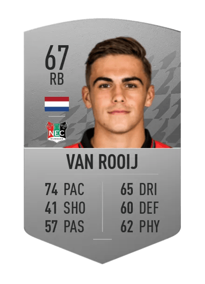 Bart van Rooij Common 67 OVR