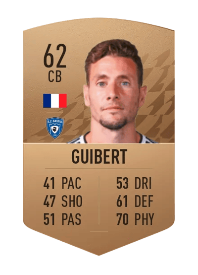 Samuel Guibert Common 62 OVR