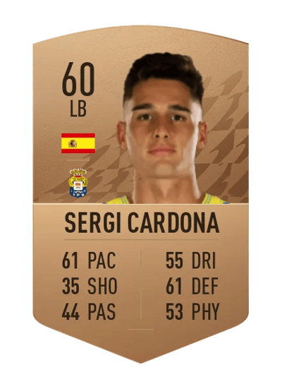 Sergi Cardona Common 60 OVR