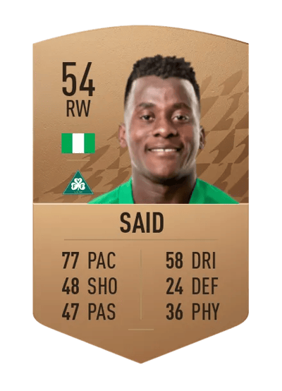 Ibrahim Said Common 54 OVR