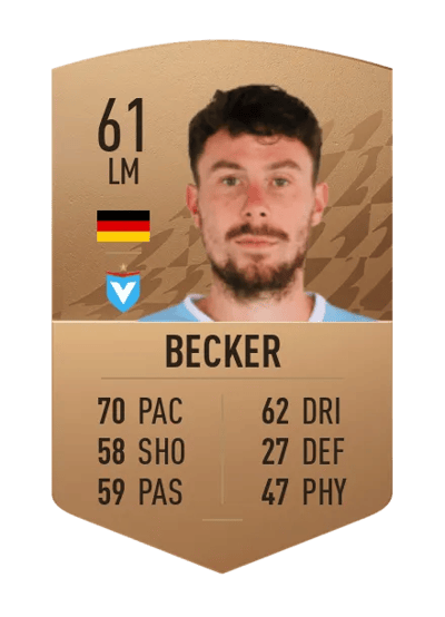 Yannis Becker Common 61 OVR