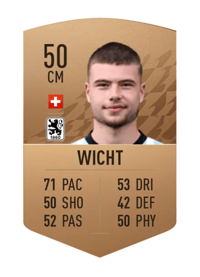 Nathan Wicht Common 50 OVR