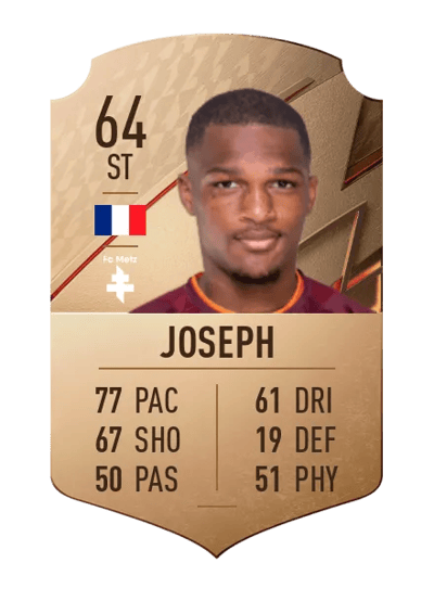 Lenny Joseph Rare 64 OVR