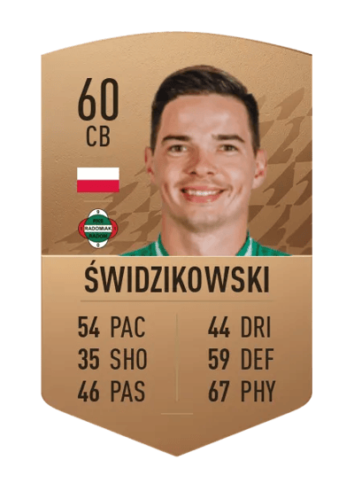 Maciej Świdzikowski Common 60 OVR