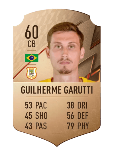 Guilherme Garutti Rare 60 OVR